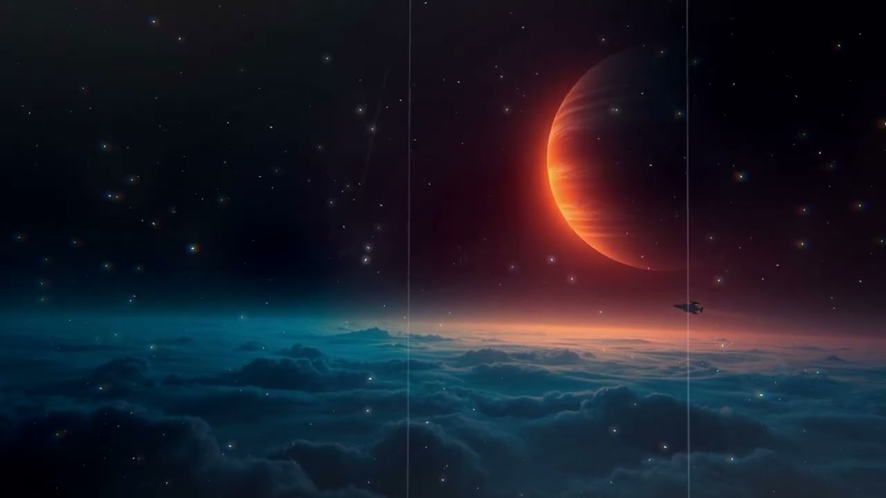 Dark vacuum lofi for sleep 🌙
