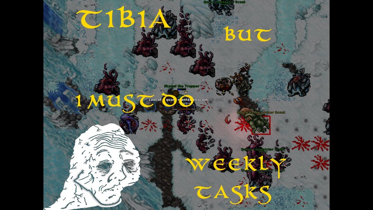 Tibia Ironman, But I Can Only Do Weekly Tasks #1