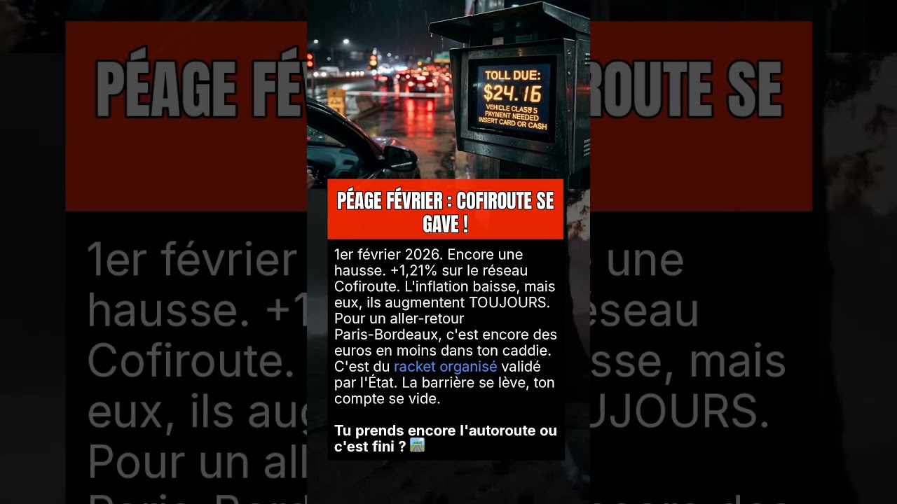 P&Eacute;AGE F&Eacute;VRIER : COFIROUTE SE GAVE !