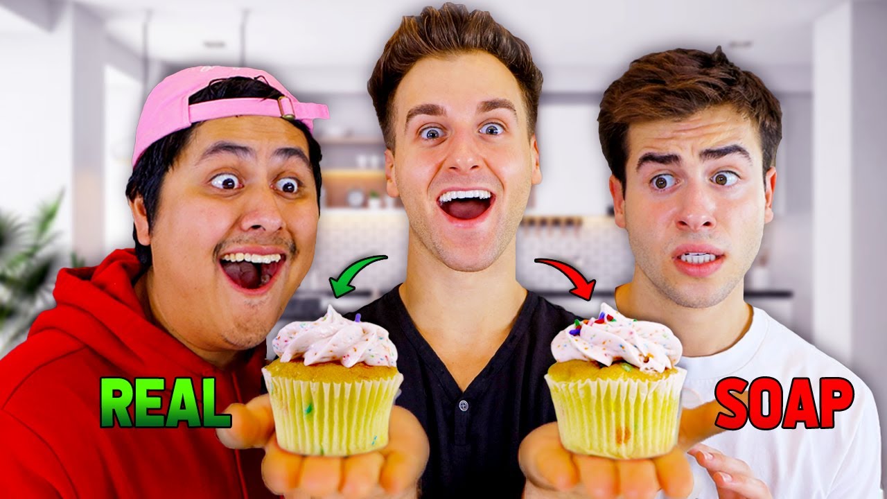 Real Food Vs Soap Replicas (You Have To Eat One)