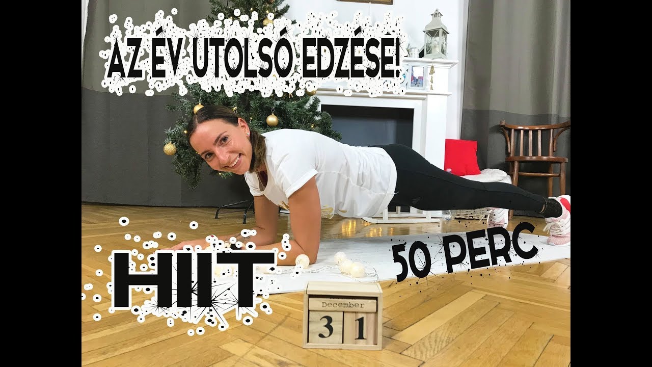 50 PERCES HIIT EDZ&Eacute;S -  SZILVESZTERI K&Uuml;L&Ouml;NKIAD&Aacute;S - KOVIRAMI