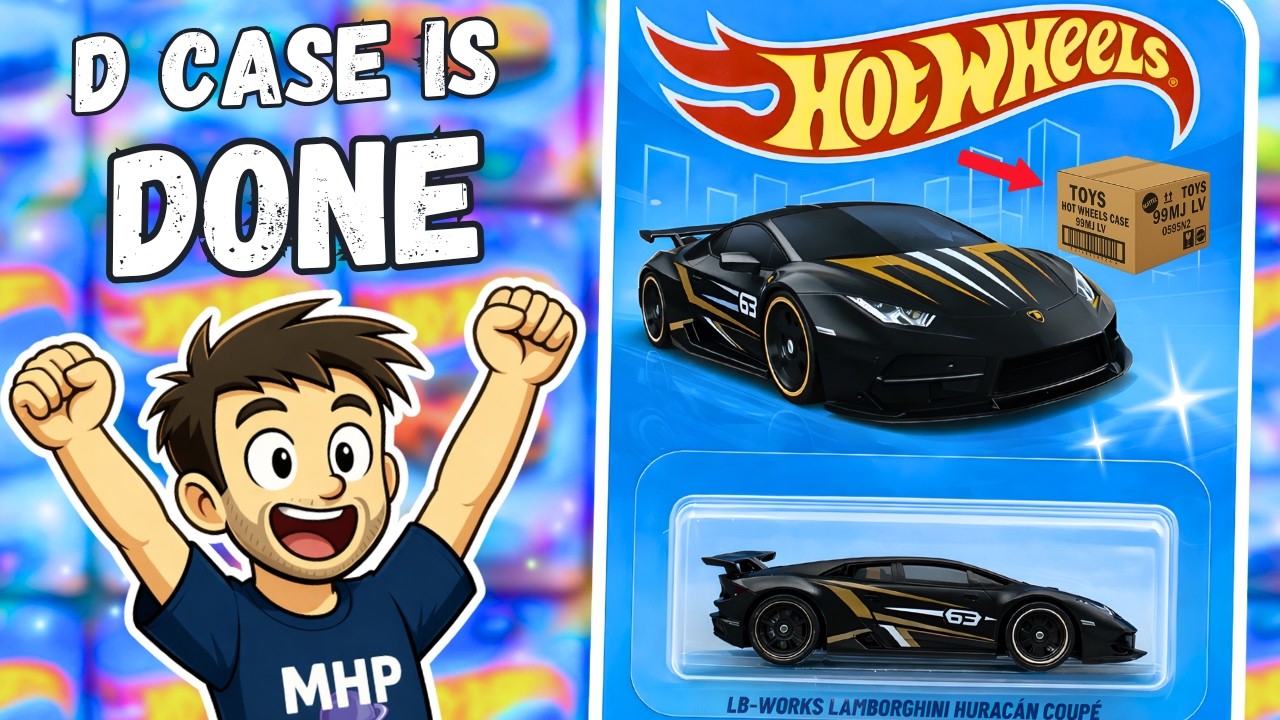 Я нашел ВСЕ желанные машинки серии D Case 2026 от Hot Wheels.