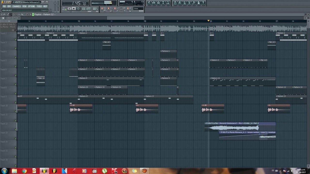 El Alfa El Jefe Ft. La Manta - MILLONARIO AL TIRO (Instrumental O Remake) + FLP 2OO Like