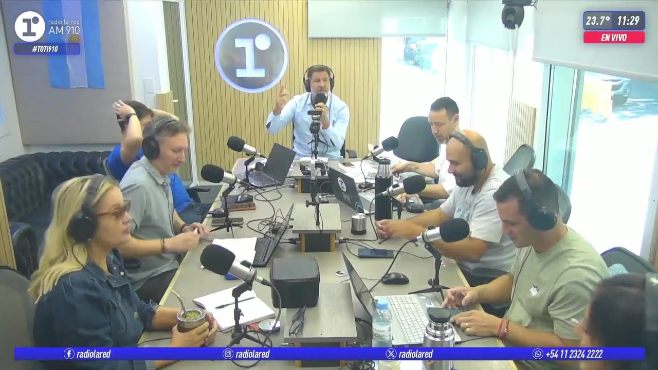 Facundo Pastor, pasó por #Toti910 y habló sobre su nuevo libro: 