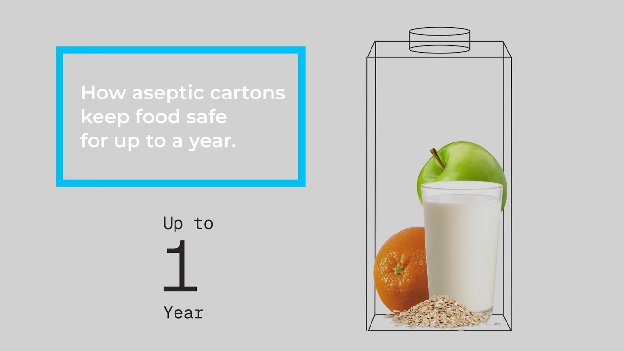 How aseptic cartons keep food safe for up to a year
