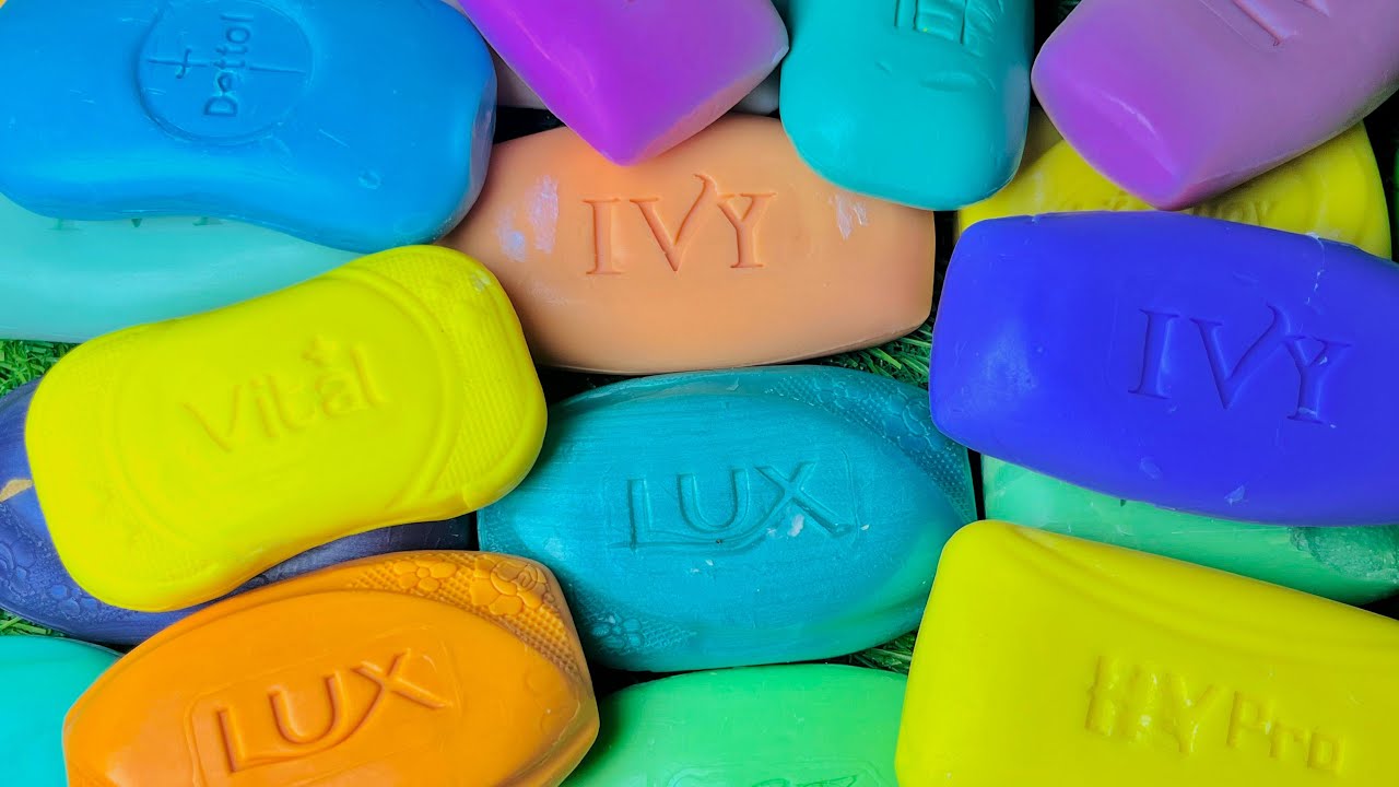 Vibrant Soap ASMR | Colorful Unboxing | No Talking | Pure Relaxation