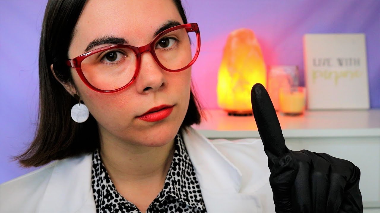 Cranial Nerve Exam in Bed.. 👩🏻‍⚕️ ASMR