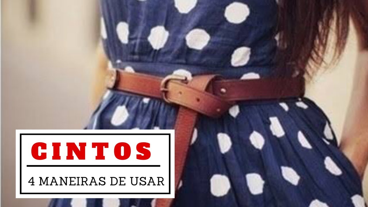 4 Maneiras de amarrar o cinto