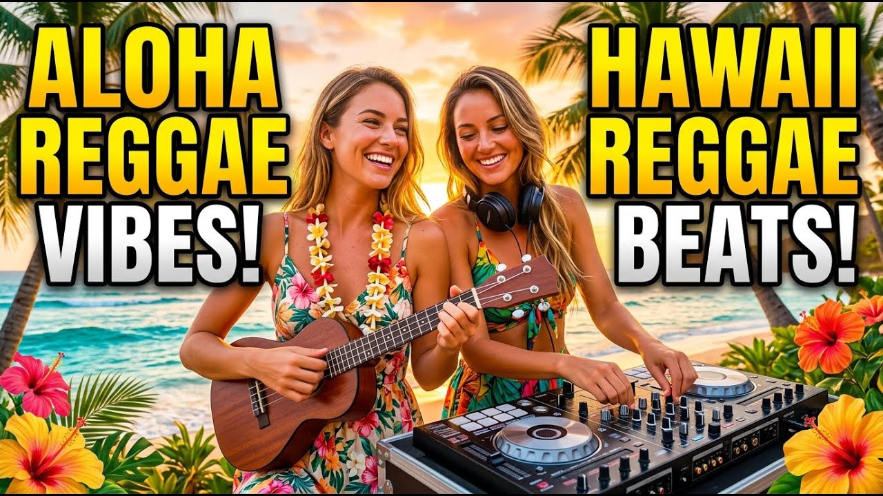 Hawaiian Reggae Chill 2026 🌊 Tropical Island Reggae for Stress Relief