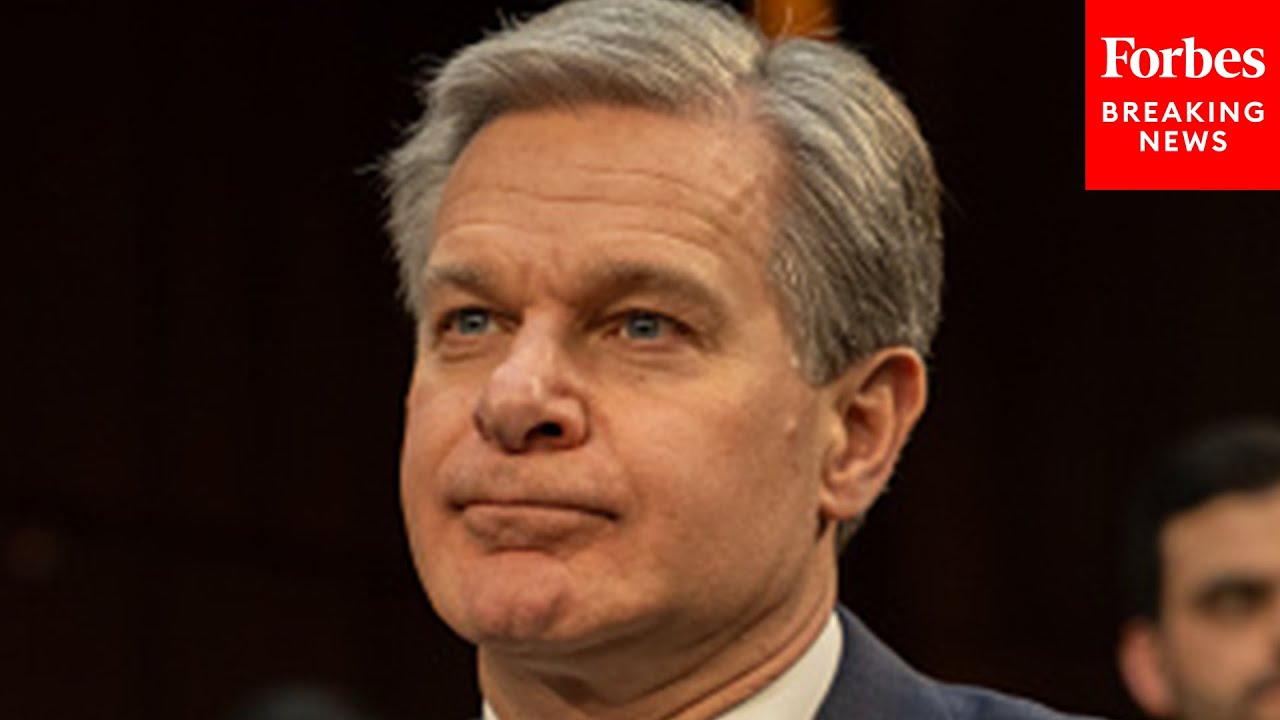JUST IN: FBI Director Chris Wray Grilled By House Intelligence Committee Members