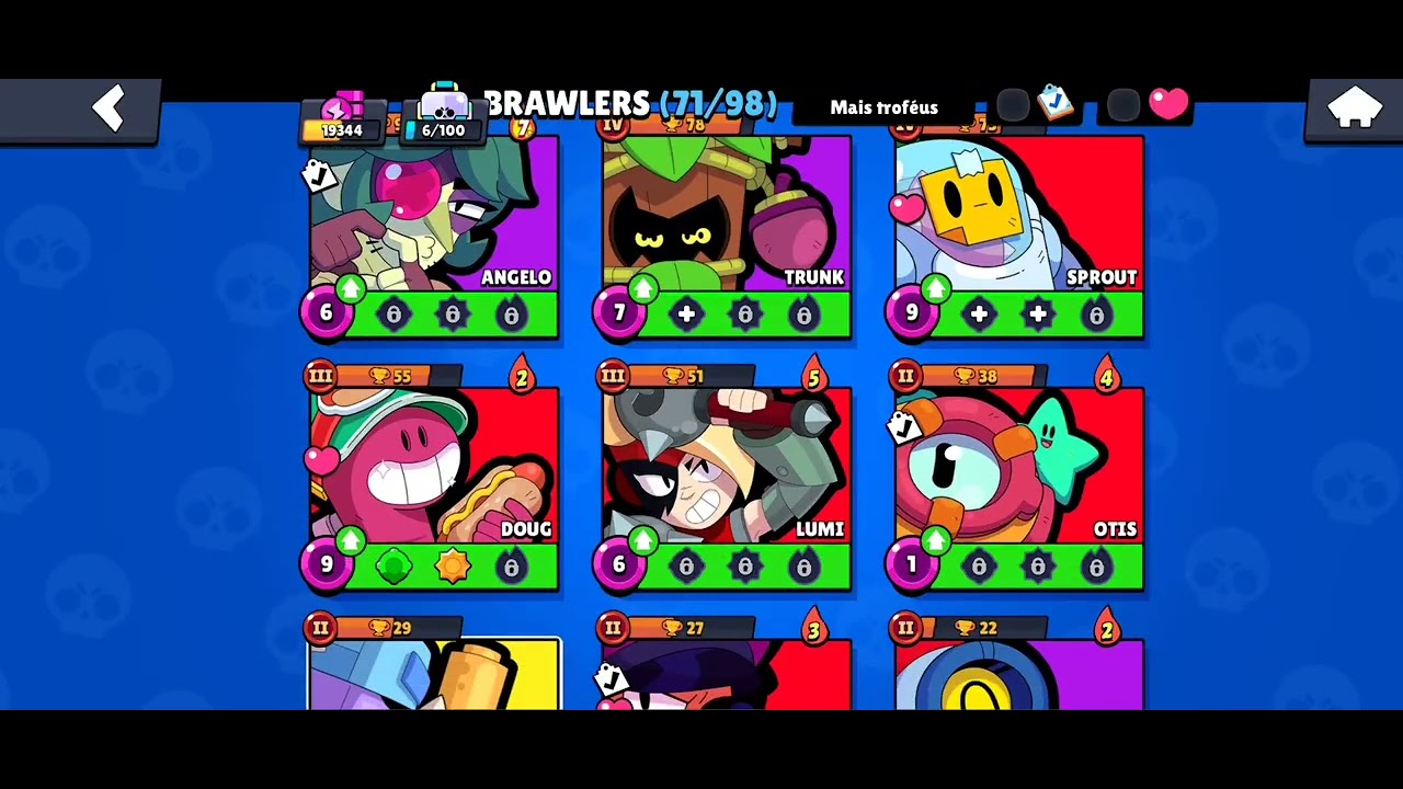 Minha conta do Brawl está cada vez melhor 😎😎🇧🇷🇧🇷😎🇧🇷