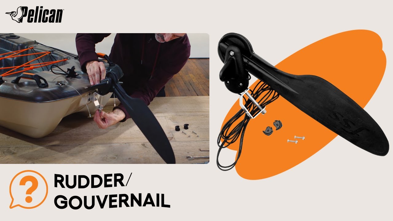 PELICAN | How To: Assemble and Calibrate the Rudder on the Catch 130HD Fishing Kayak