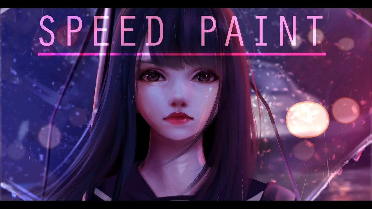 Speed Paint- Rainy Day- Paint tool sai- Lulybot