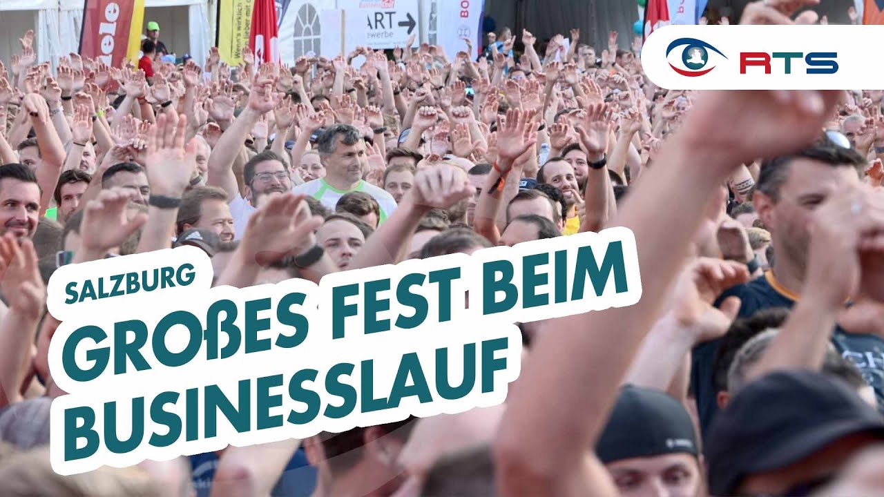 Ein Fest für Profis und Hobbysportler: 7.500 Teilnehmer beim 16. Salzburger Businesslauf