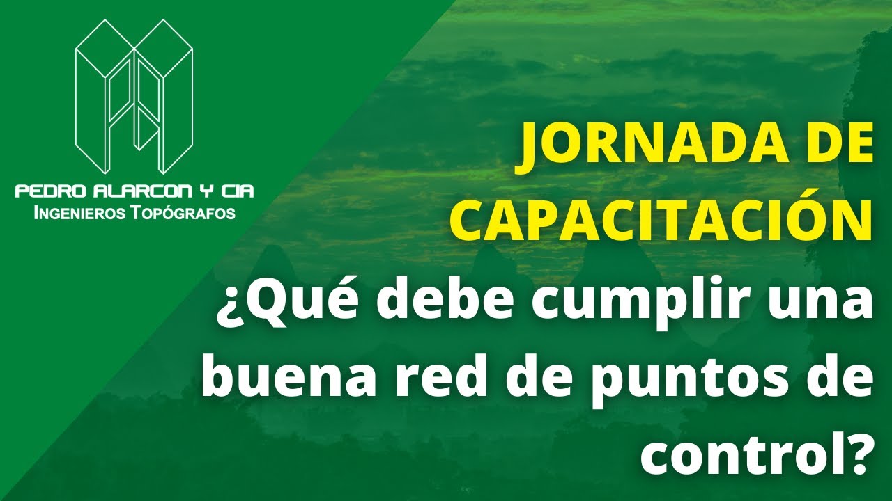👉 &iquest;Qu&eacute; debe cumplir una buena red de puntos de control? &ndash; Topograf&iacute;a e Ingenier&iacute;a