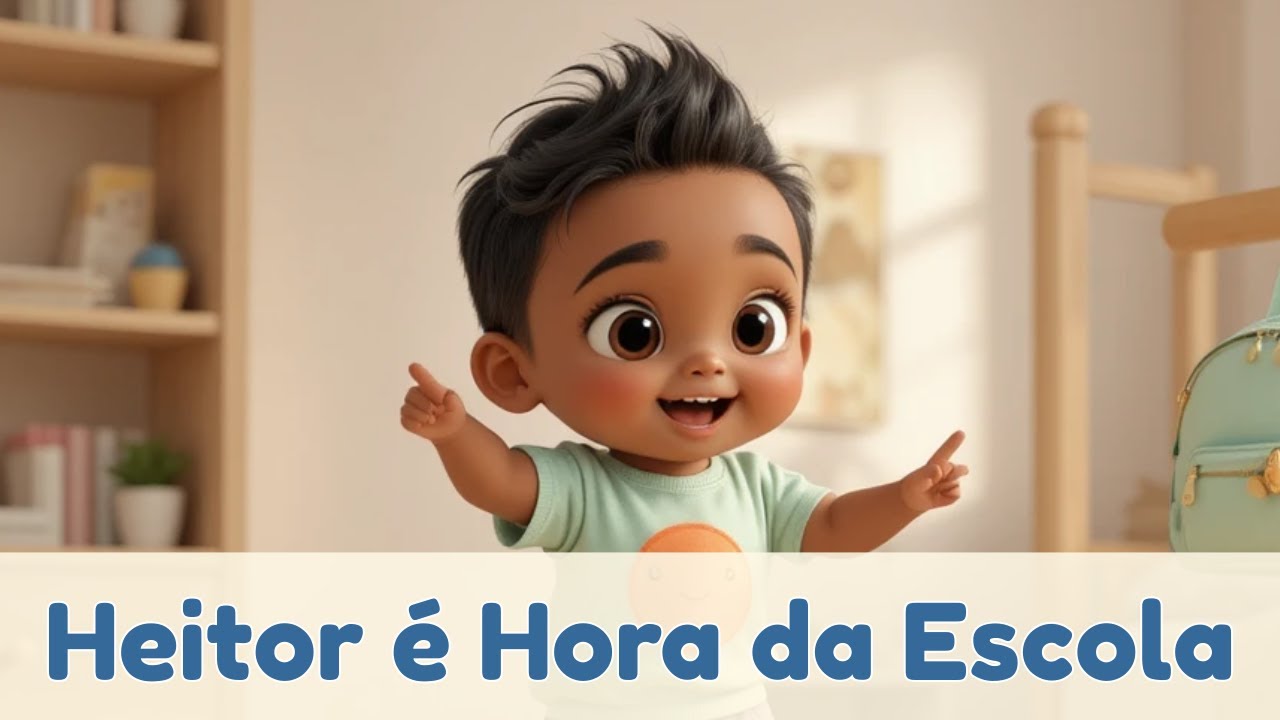 Heitor é Hora da Escola 📚🎶 | Música + Livro