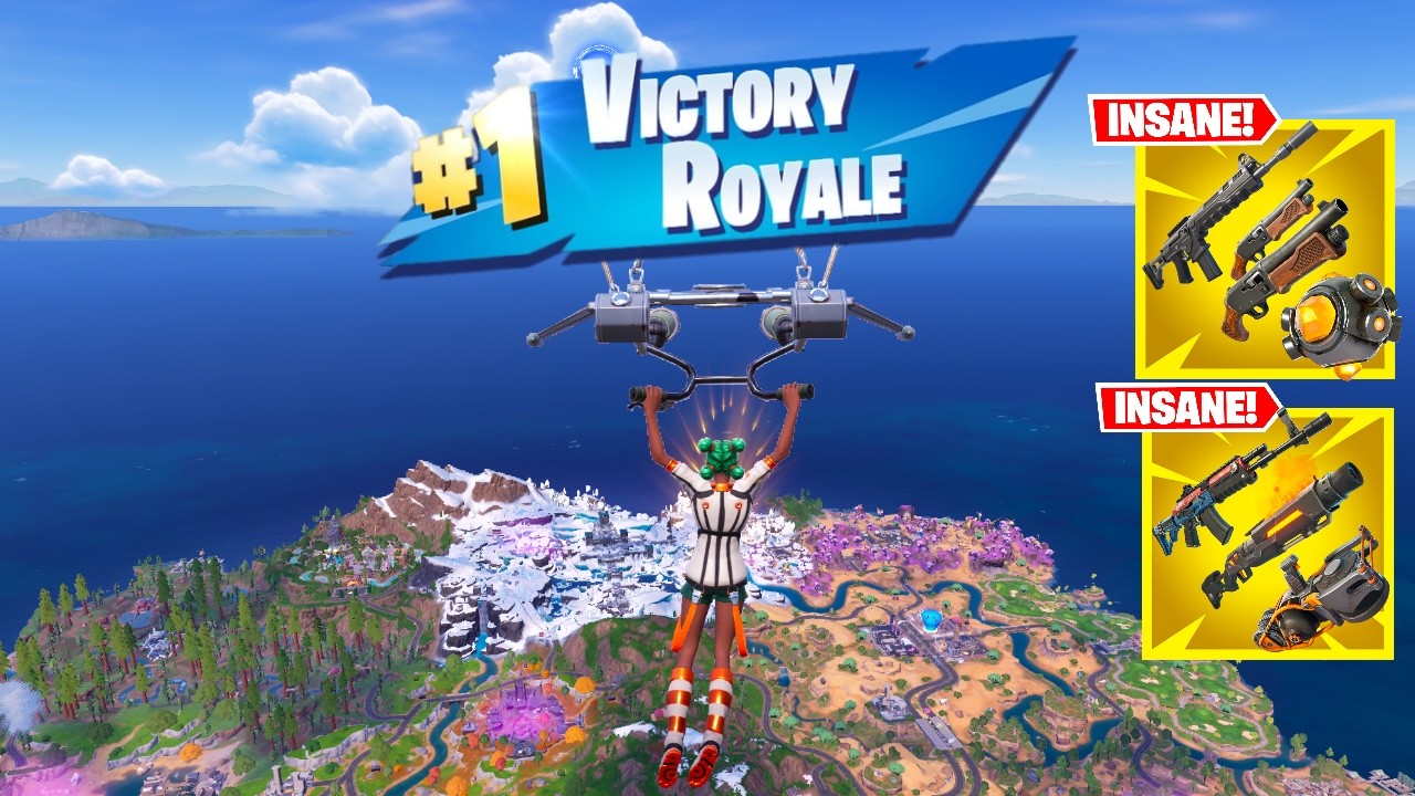 48 Kill Solo Vs Squads Wins Gameplay Full Game (Fortnite Chapter 7 Season 2 Ps4 Controller)