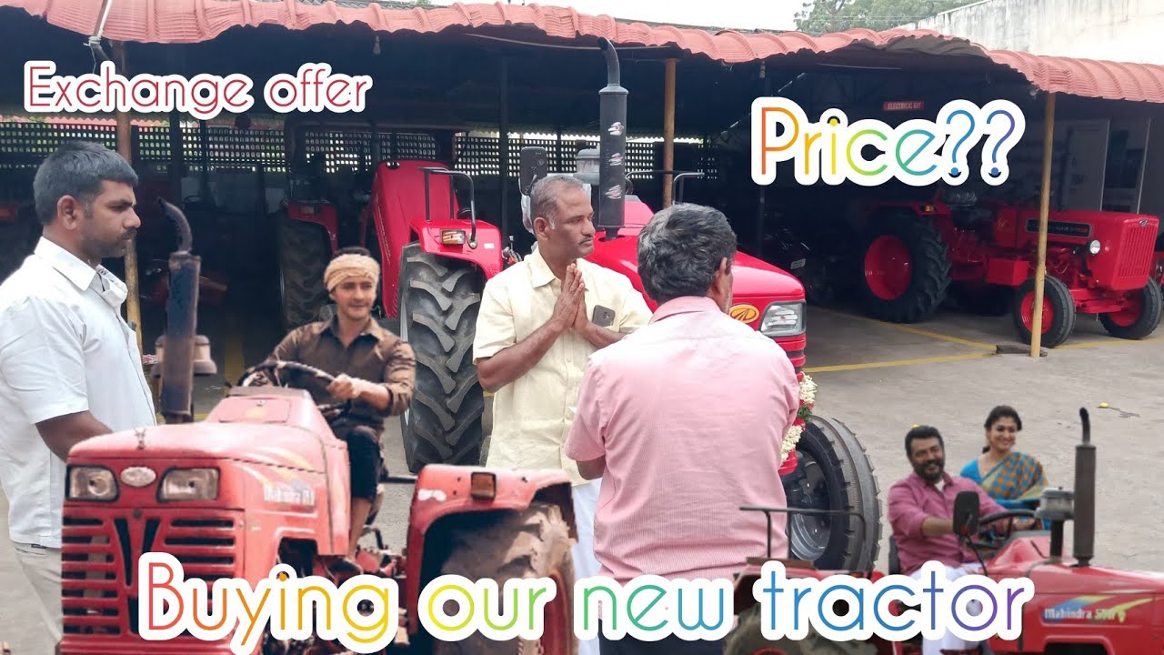Our New Tractor from showroom to field vlog|VILLAGE DIVISION|#mahindratractors#agriculture