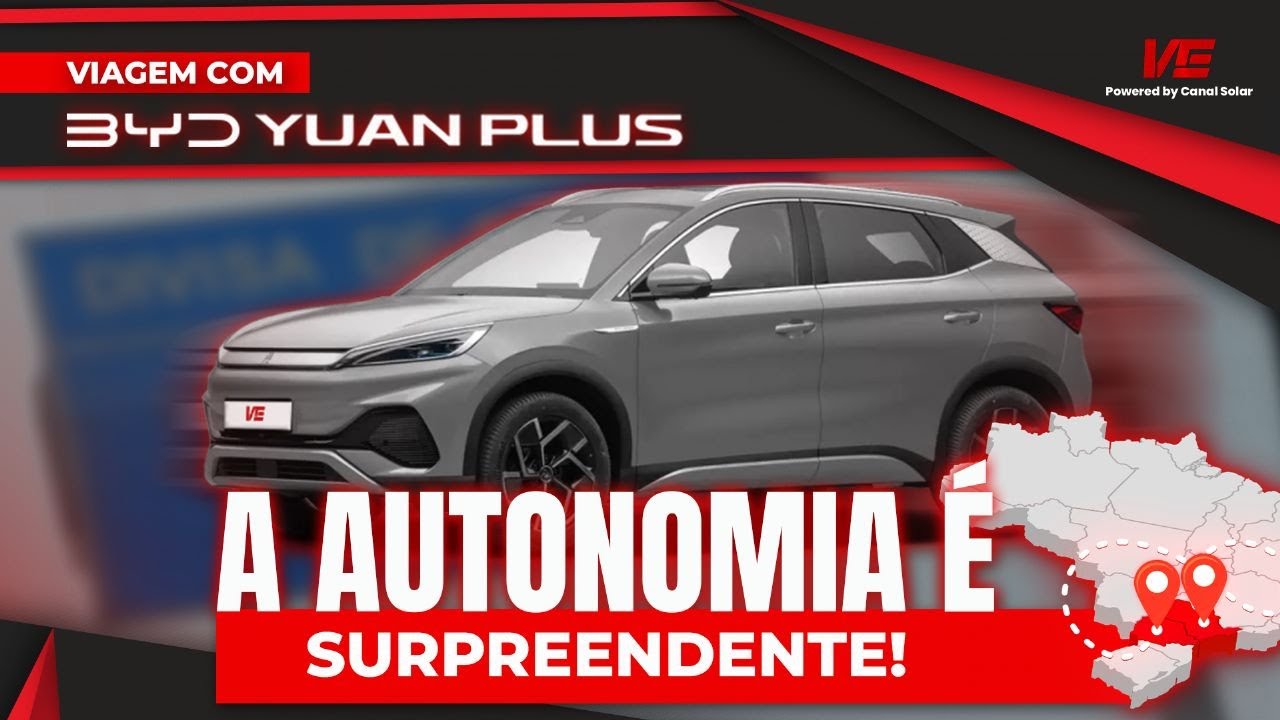 Teste com o BYD YUAN PLUS - Viajamos de São Paulo a Curitiba