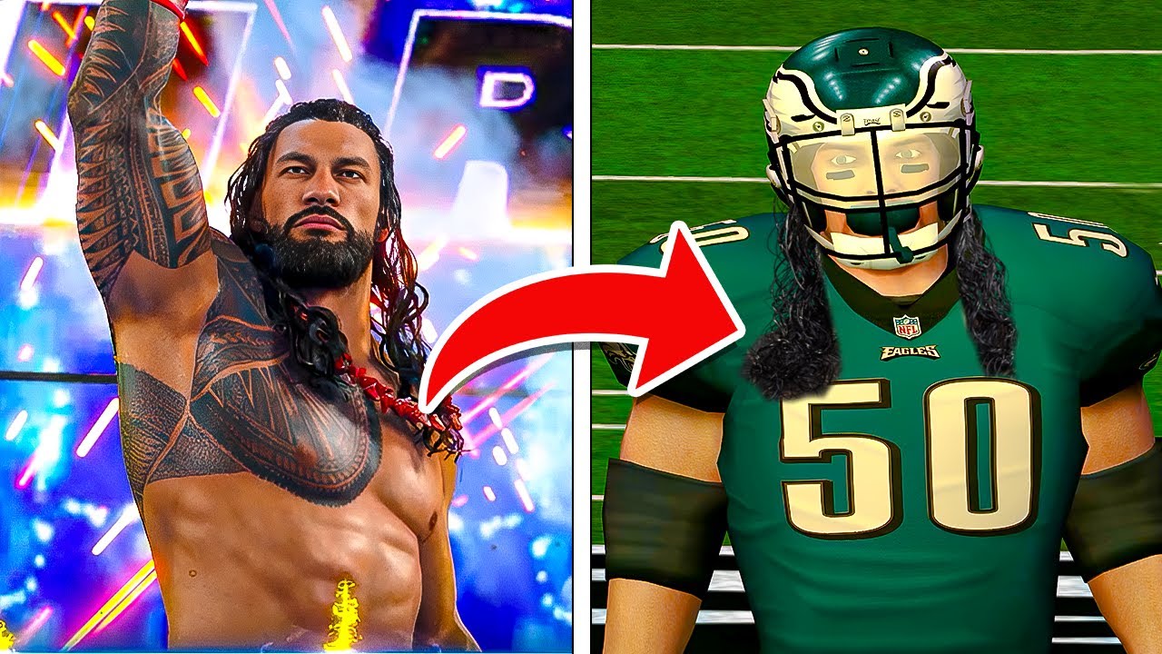 I Put WWE Wrestlers in the NFL!