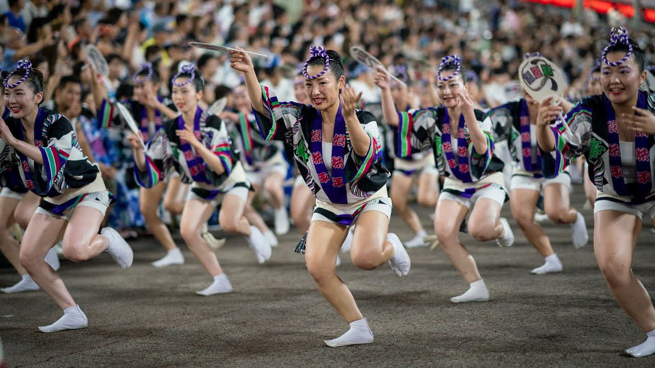 本場徳島阿波おどり・娯茶平_藍場浜演舞場_20180812 Awaodori in Tokushima Japan