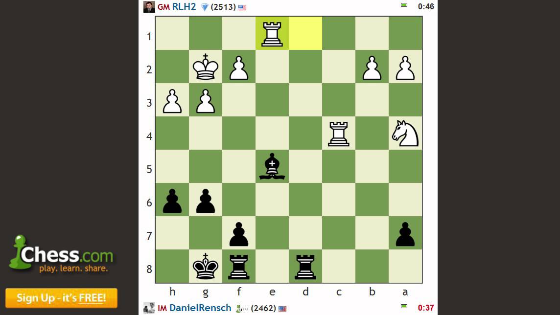 LIVE Blitz Chess: GM Hess vs. IM Rensch! | 