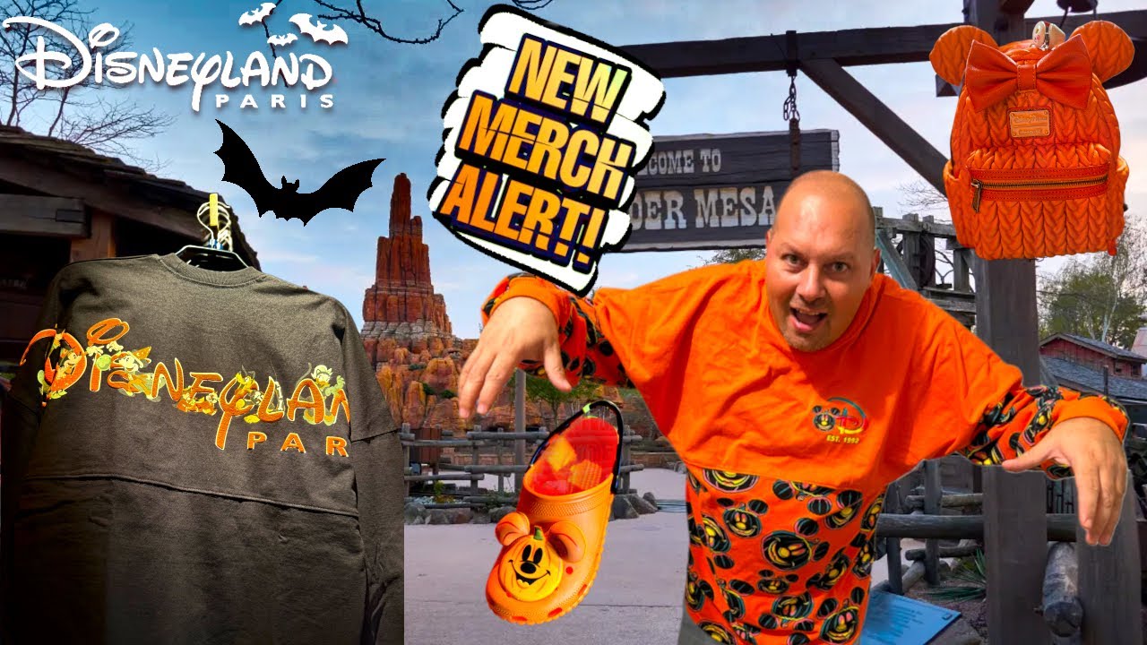 HALLOWEEN 2025 NEW MERCH AT DISNEYLAND PARIS
