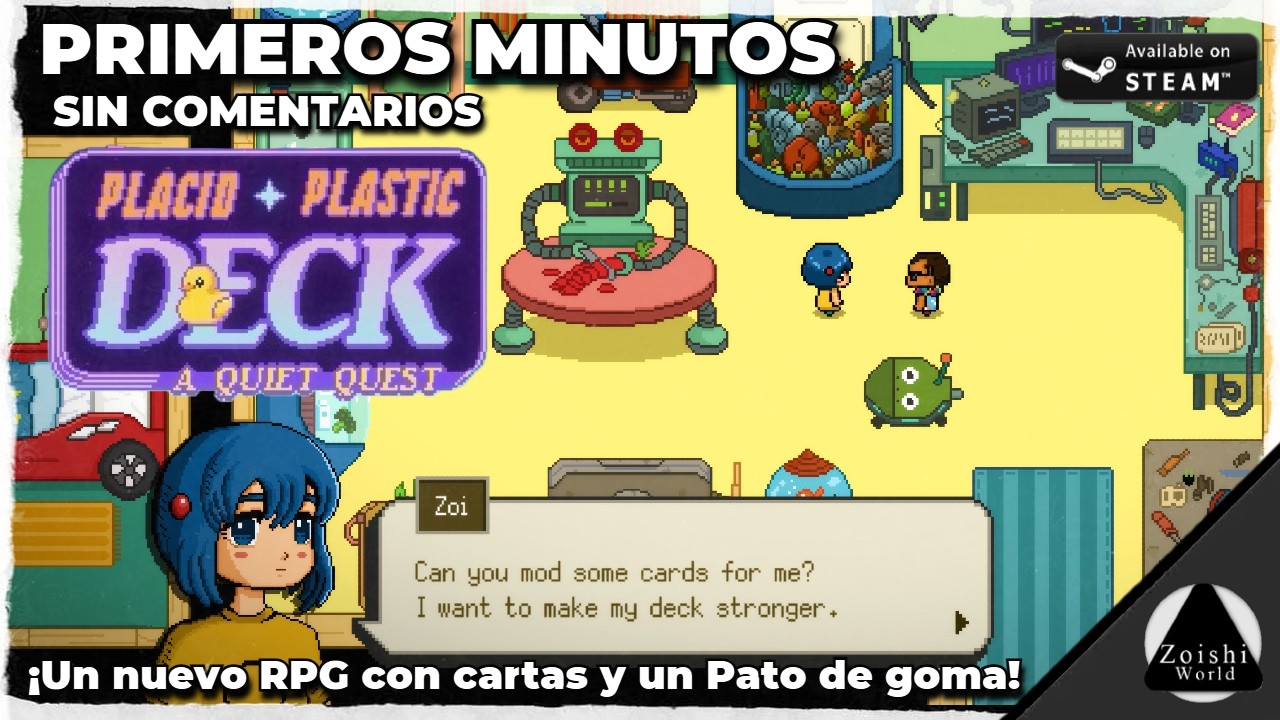 RPG de cartas y un pato de goma | PLACID PLASTIC DECK