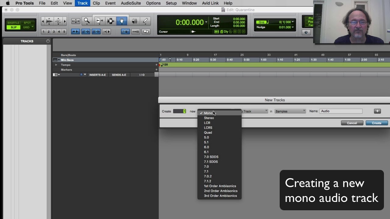Pro Tools introduction - setting up to make your first recording