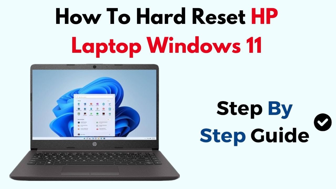 Как выполнить полный сброс настроек ноутбука HP на Windows 11