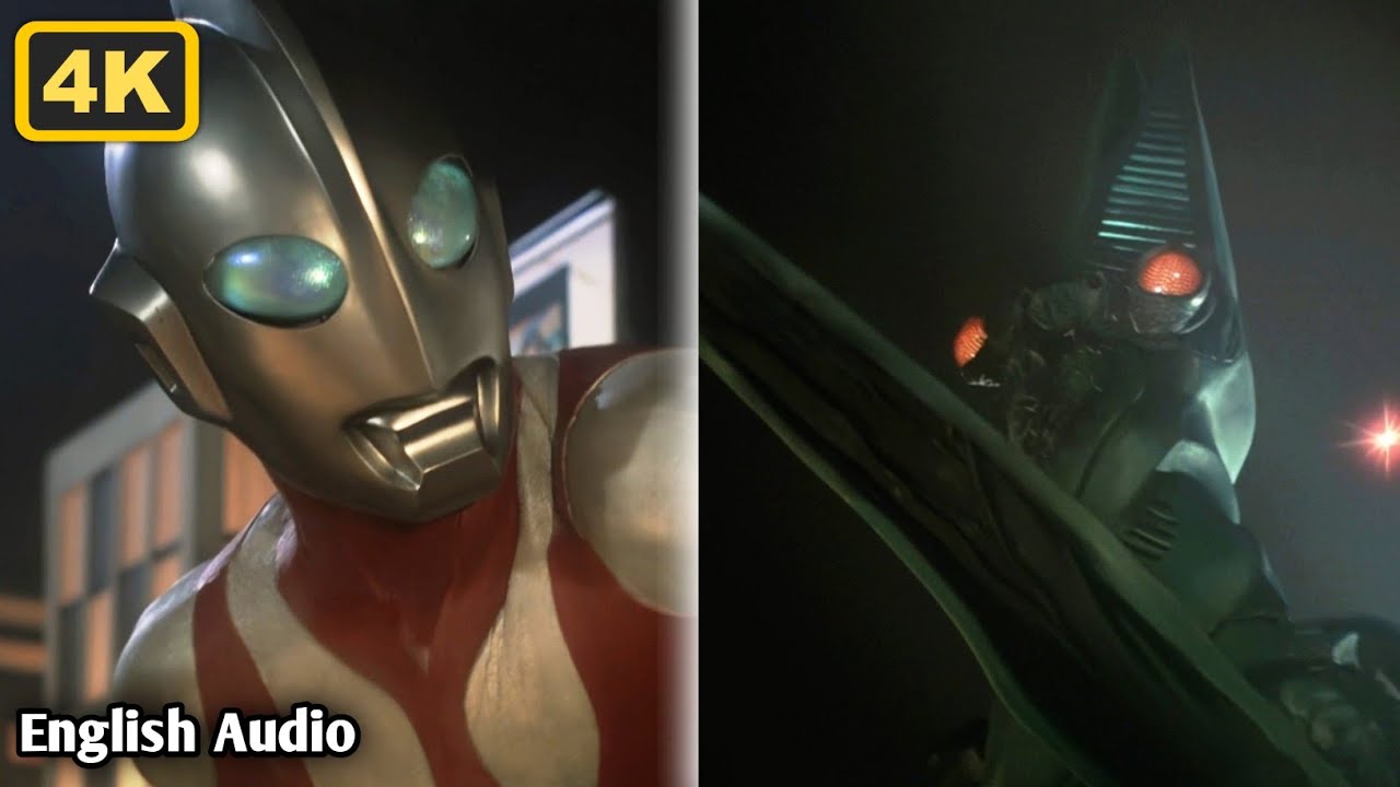 (4K 60FPS) Ultraman Powered Vs Alien Baltan [ENG AUDIO]