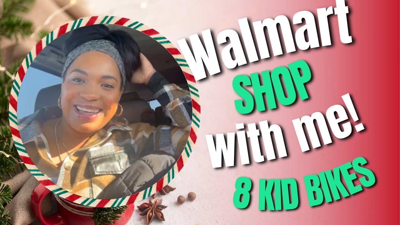 Walmart Shop with me| 8 Kids Bikes| Wright Family TV