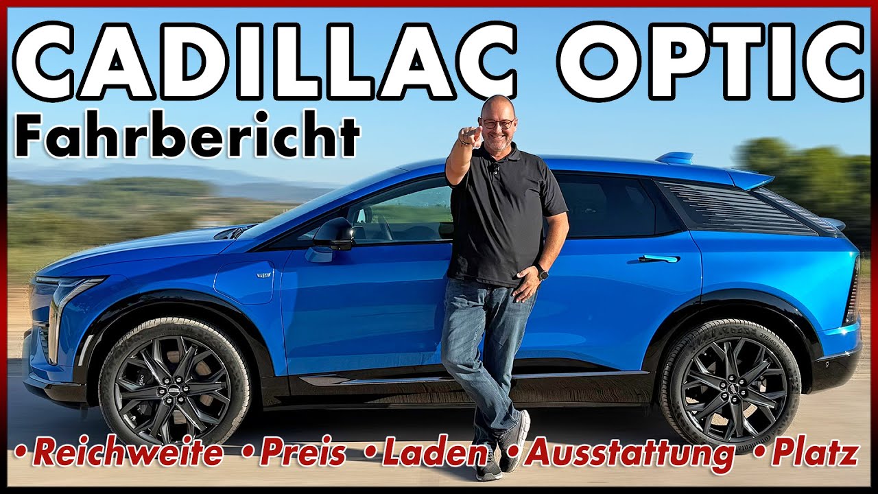 Cadillac Optiq - Überzeugt das neue elektrische SUV der US Edelmarke? Test Review Deutsch 2025