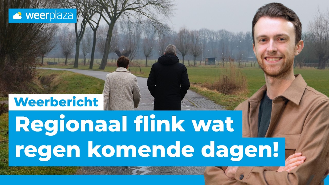Regionaal flink wat regen op komst! | Weerbericht