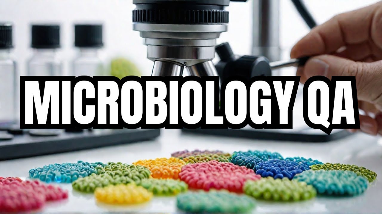 Lecture 2: Microbiological quality assurance