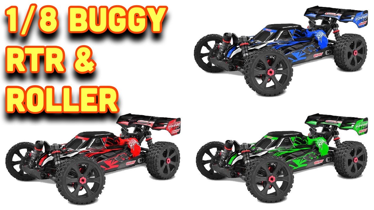 New ASUGA 1/8 XLR 6S RTR Racing Buggy RTR & Roller Option! |  OMGRC.com