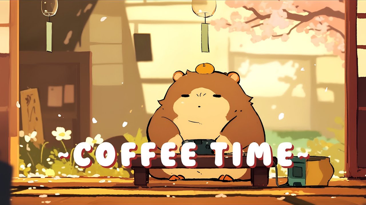 Capybara Music Channel - Relaxing Jazz Hop Collection ~ Tranquil Mood ~ 📚 🎵 | Focus Helper