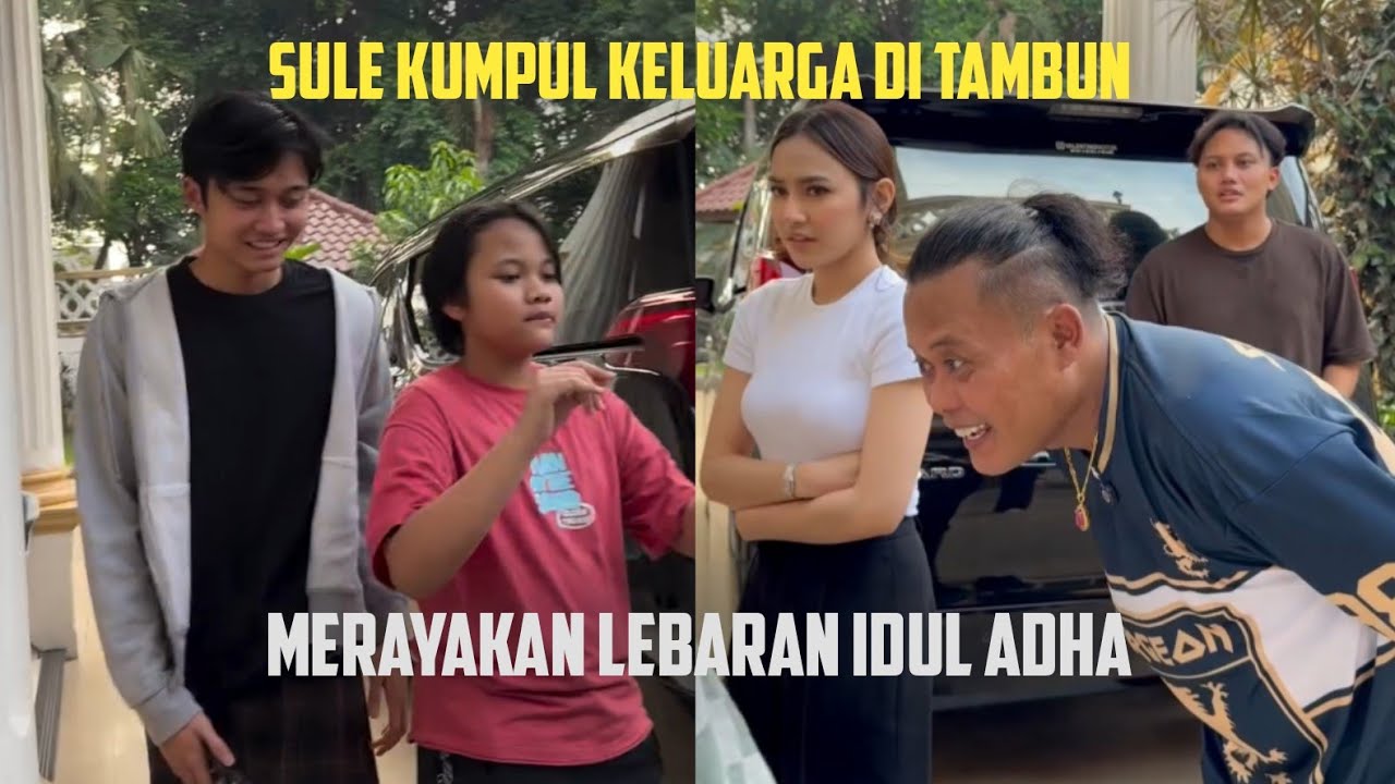 SULE KUMPUL KELUARGA DI TAMBUN, MERAYAKAN LEBARAN IDUL ADHA