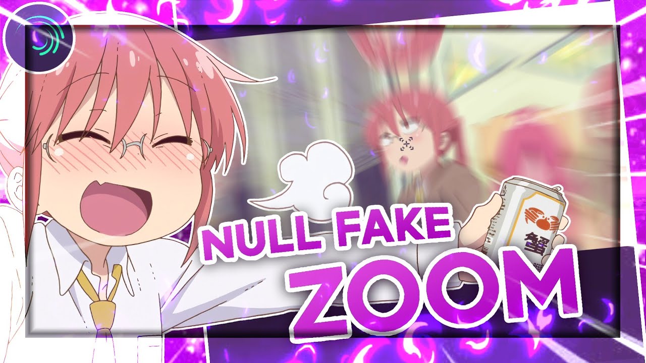 Smooth Null Fake Zoom Tutorial | Alight Motion 4.0 |
