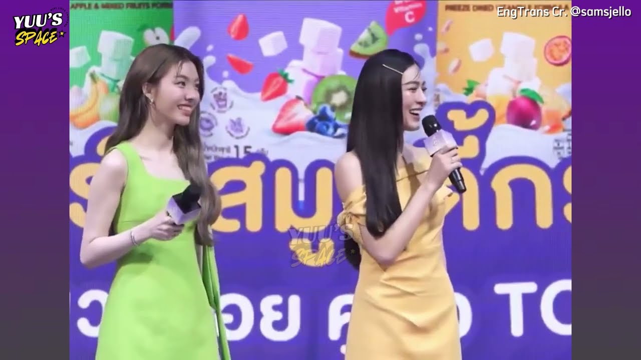 Ling likes to tease Orm because of “Phi Sao” and Orm sulks over it during Presenter Bite Me event!!