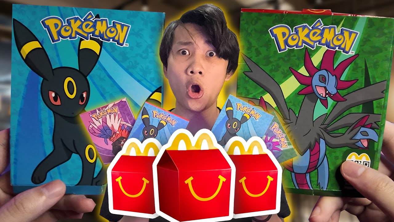 *GA RILIS DI INDONESIA* UNBOXING HAPPY MEALS MCDONALDS EDISI TCG POKEMON!
