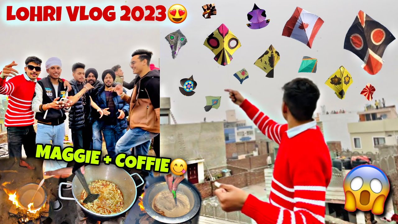 LOHRI VLOG 2023😍🔥 *TO MUCH FUN W/ FREINDS😱Hawa Nii Challi😭