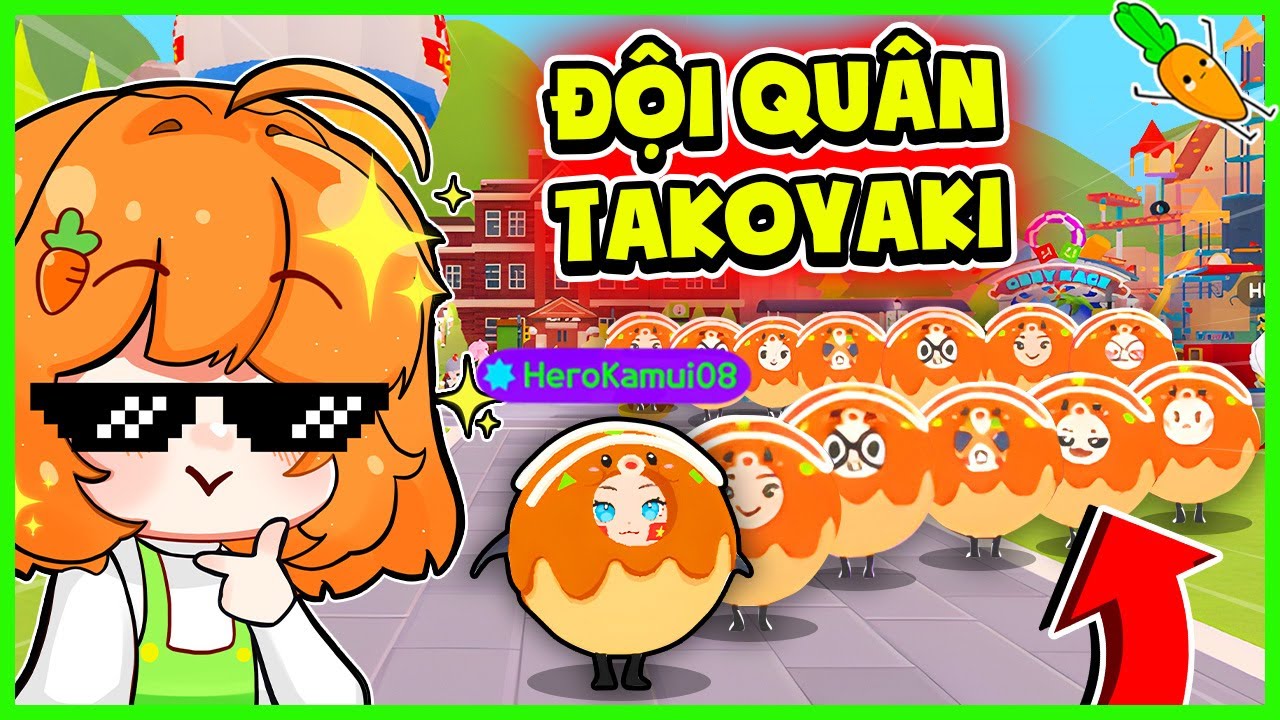 KAMUI VÀ ĐỘI QUÂN TAKOYAKI SIÊU CUTE XÂM CHIẾM ĐẢO KAIA