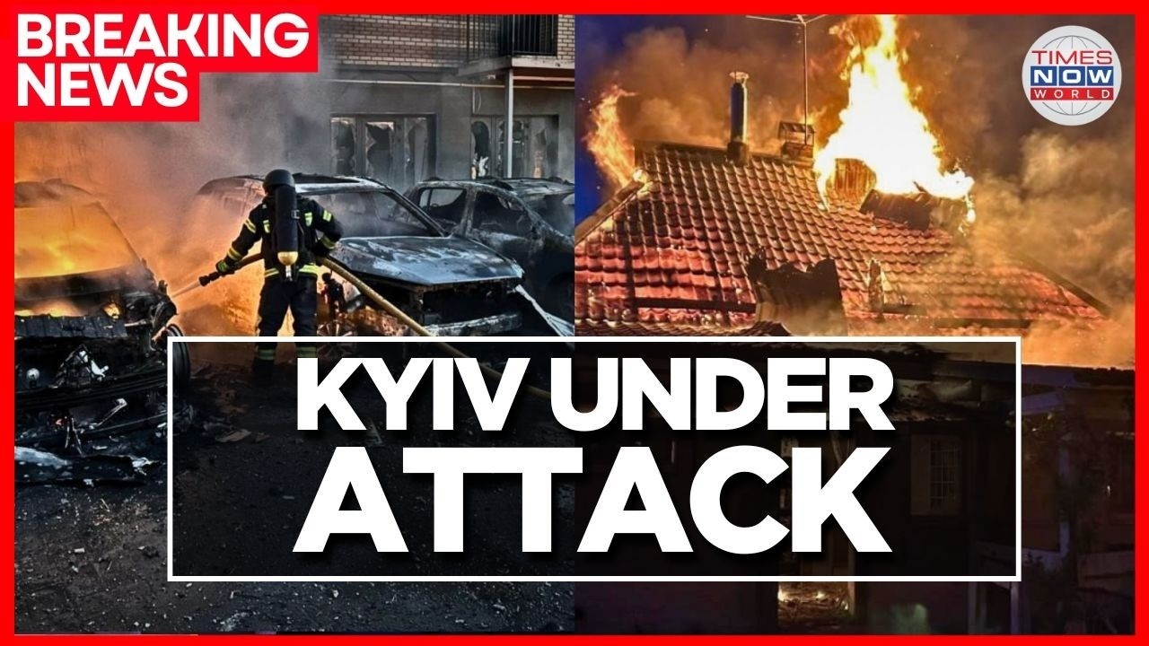 KYIV ATTACK LIVE | Russia Strikes Ukrainian Capital | Russia- Ukraine War LIVE | Times Now World