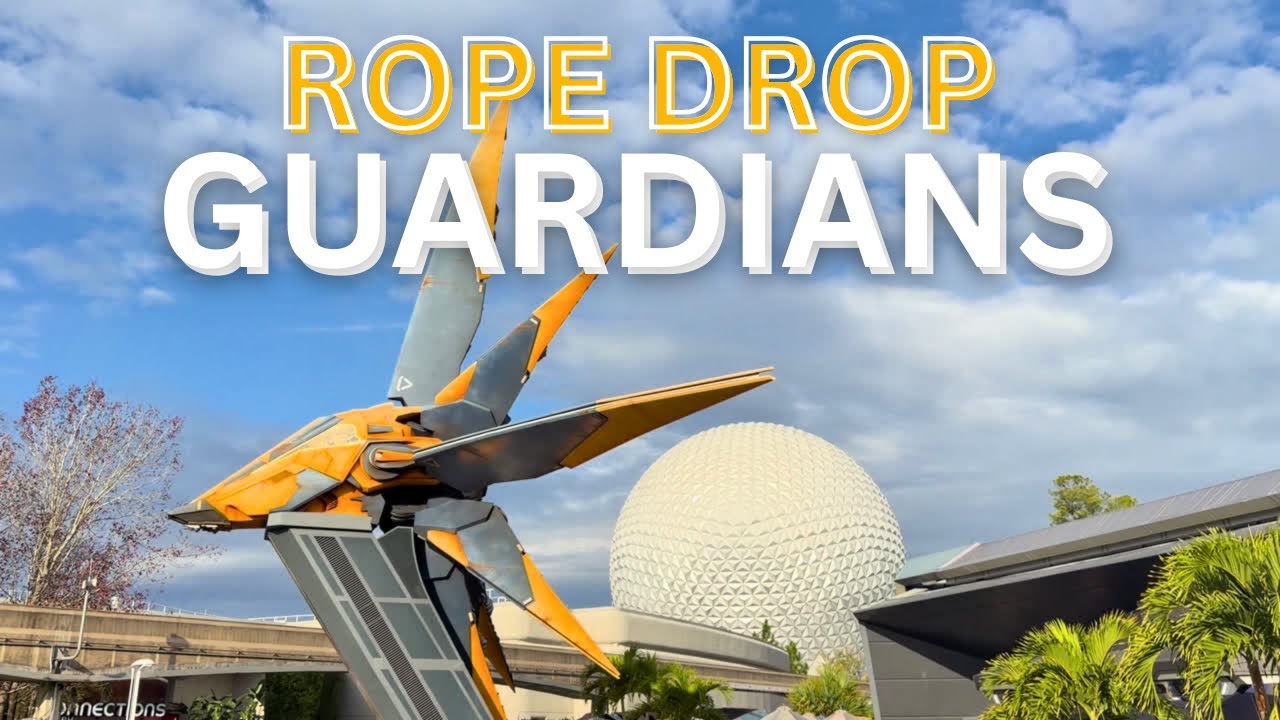 We Rope Dropped Guardians 🚀 & Rode Tiana’s with a 10-Minute Wait 😱 | Cold Disney Day
