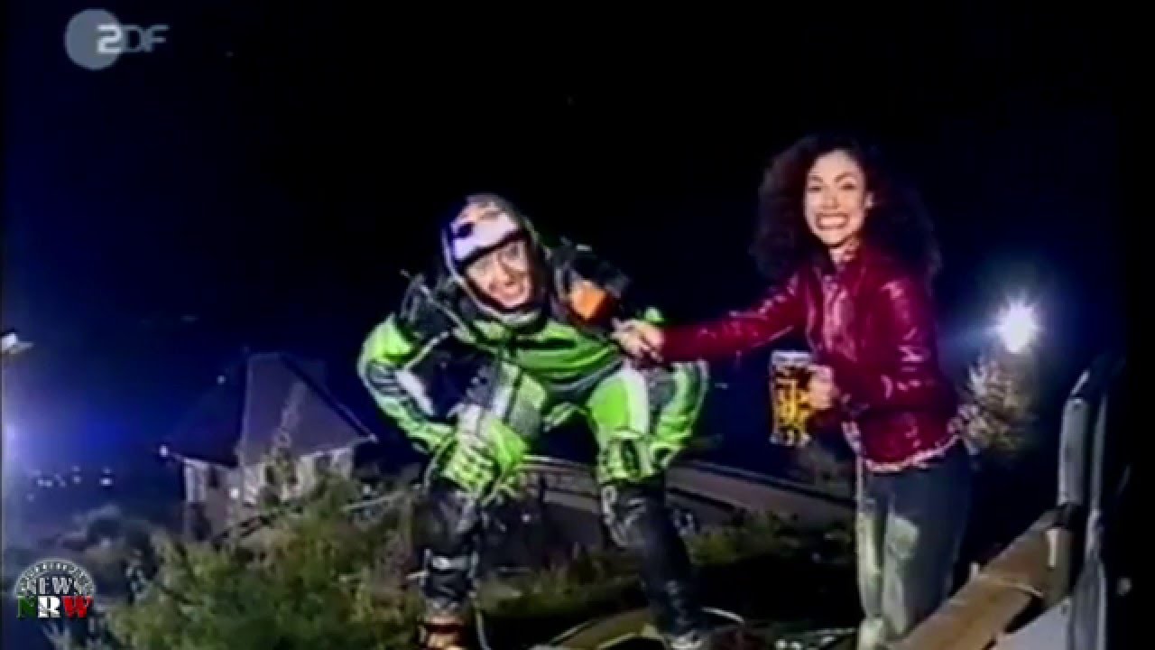 Mit Inline Skates auf der Achterbahn - 