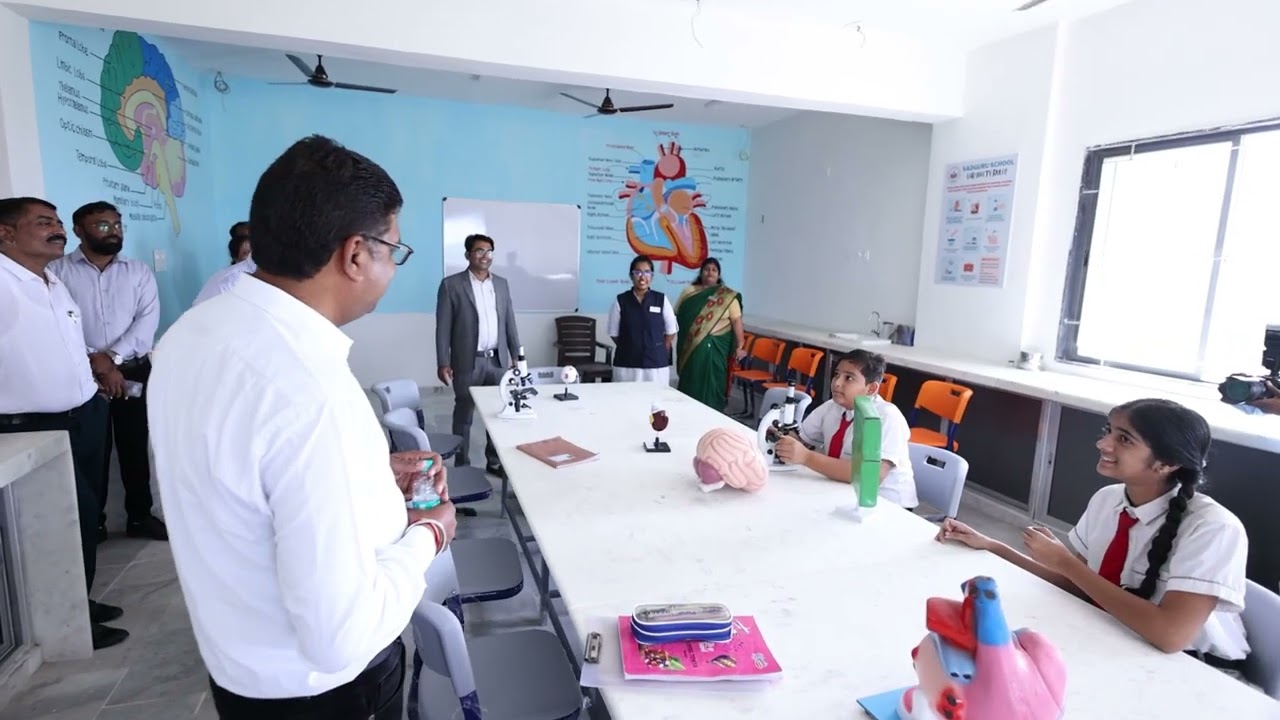 SADGURU SCHOOL, ANKHOL VADODARA - CBSE AFFILIATION INSPECTION. 02-11-2025