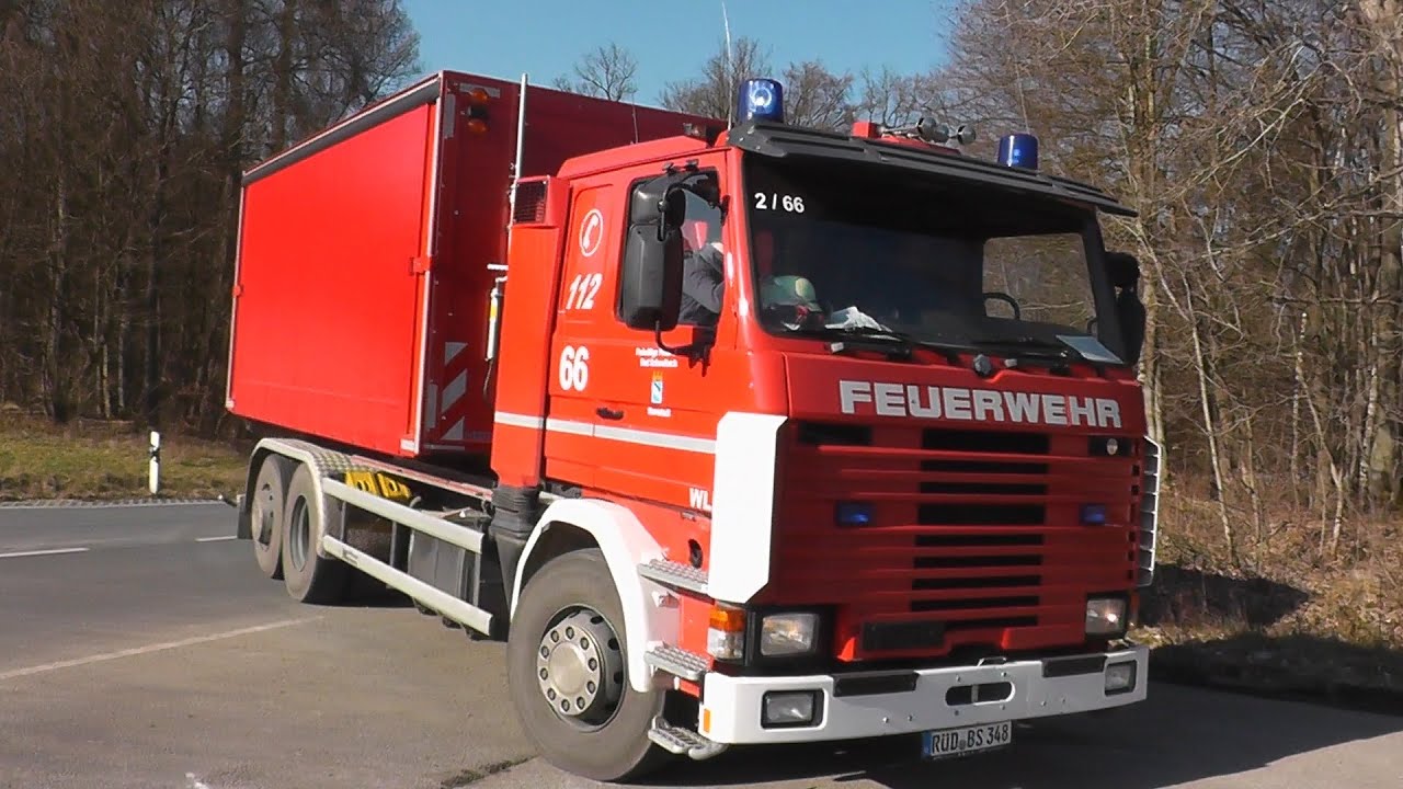 [BUSUNFALL - MANV] GROSSEINSATZ FEUERWEHR BAD SCHWALBACH
