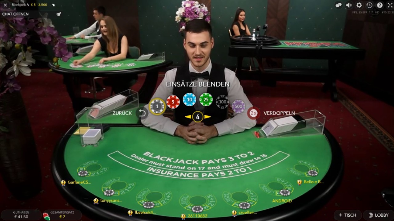 Blackjack - Evolution Gaming - Codeta Casino