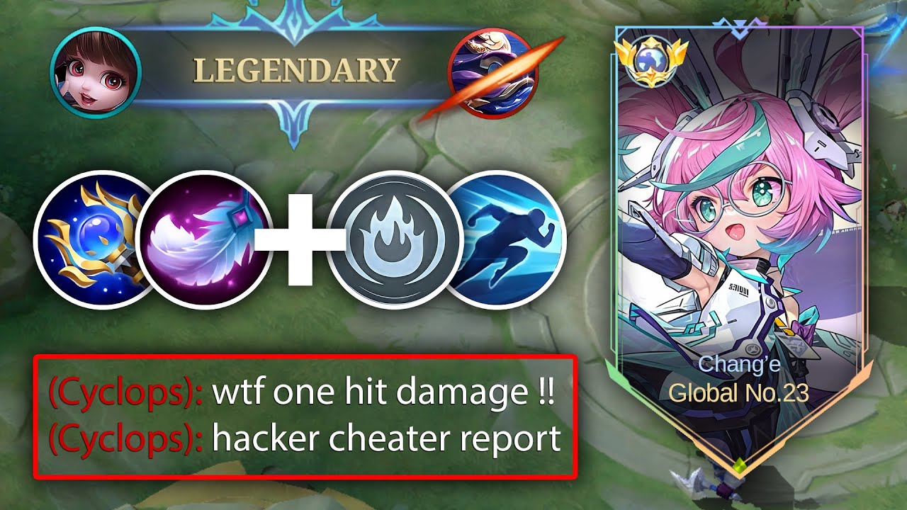 CHANG'E MODE DENDAM ! LOCK TOP GLOBAL ANGELA ROAM YANG BIKIN RUSUH SAMPAI TRAUMA ! E842 - MLBB
